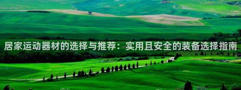 意昂体育4招商：居家运动器材的选择与推荐：实用且安全