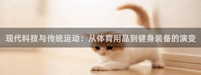 意昂4集团：现代科技与传统运动：从体育用品到健身装备的演变