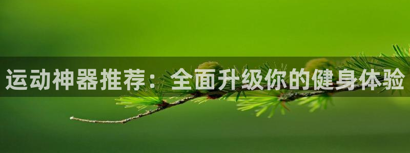 意昂体育4招商电话地址：运动神器推荐：全面升级你的健