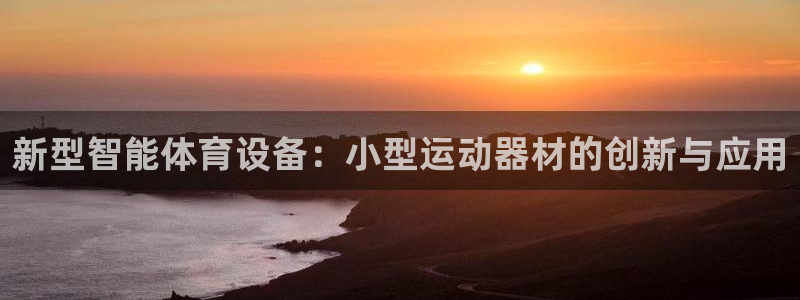 意昂体育4软件：新型智能体育设备：小型运动器材的创新