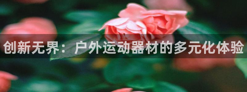意昂体育4招商：创新无界：户外运动器材的多元化体验