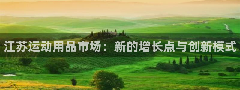 意昂体育4平台假的吗是真的吗：江苏运动用品市场：新的