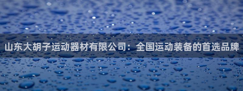 意昂4娱乐首页网站大全：山东大胡子运动器材有限公司：全国运动