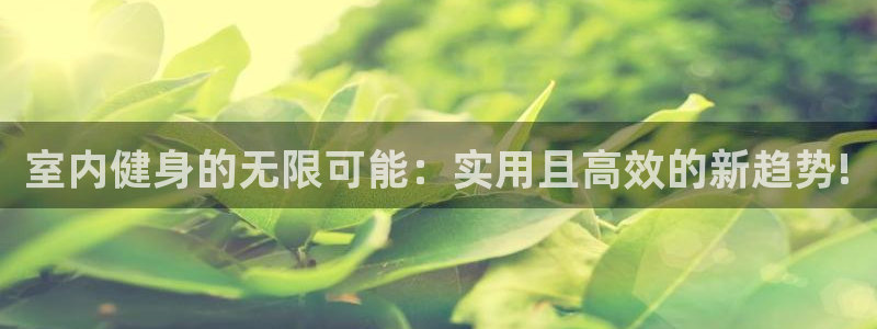 意昂体育4平台假的吗是真的吗吗：室内健身的无限可能：