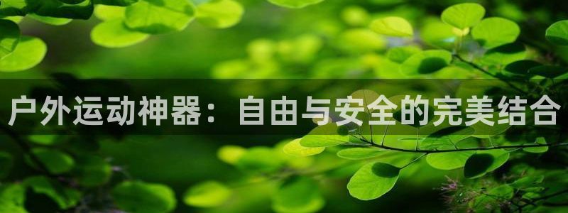 意昂4娱乐是那个系列的台子：户外运动神器：自由与安全